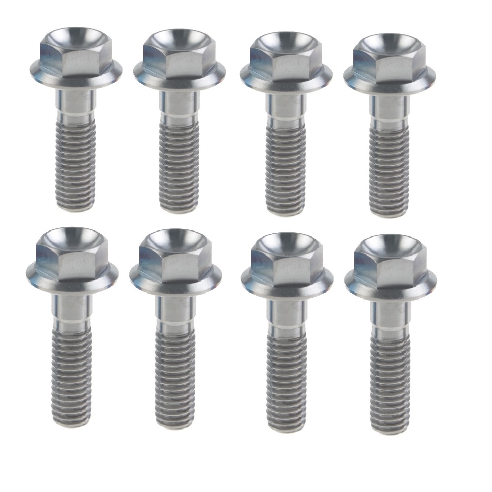 TITANIUM TRIPLE CLAMP BOLTS HONDA CR125 CR250 CR450